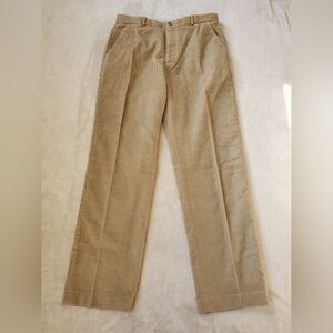 Corduroy Pants Wheat Brown Mens 34x34 Perry Ellis Straight Leg